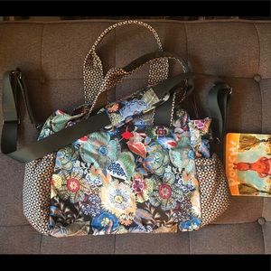 Oilily Diaper Bag w/Changing Pad (x-body duffel)